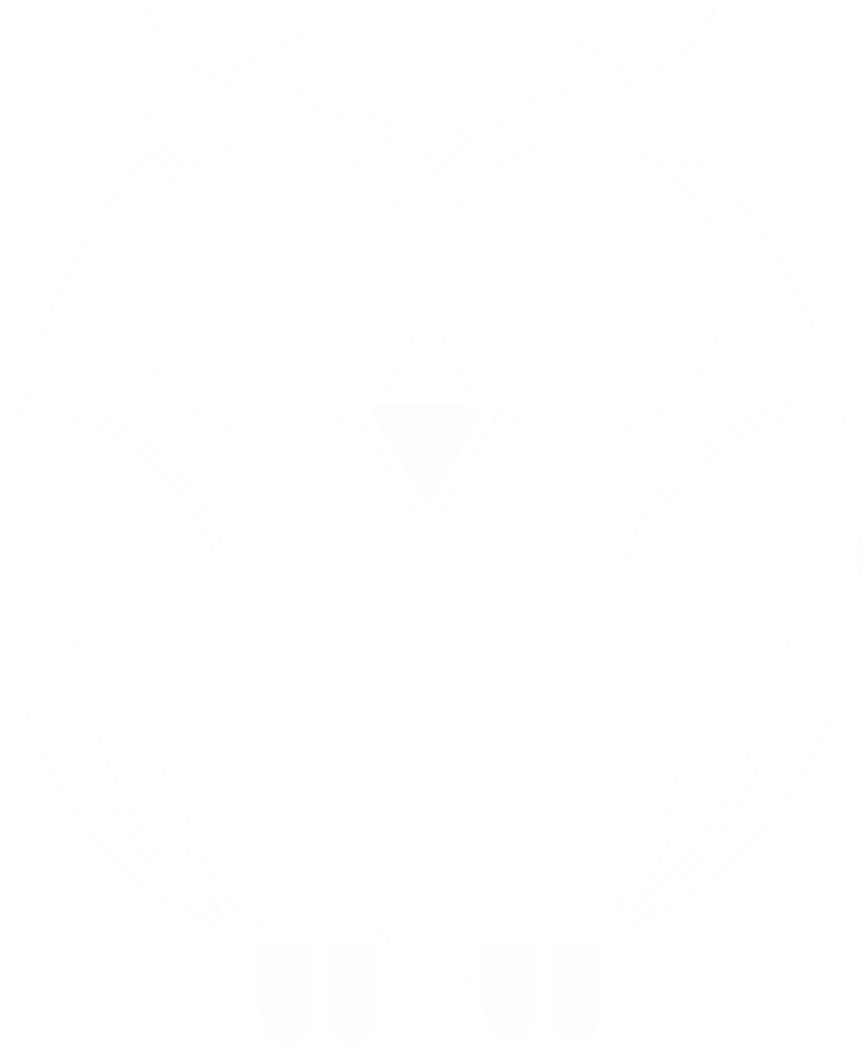 Owl Illustration with moving eyes